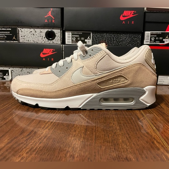 Nike Air Max 90 Premium - Hemp Sanddrift - Picture 7 of 7